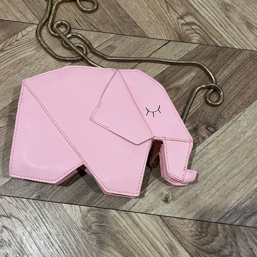 Elephant clutch bag